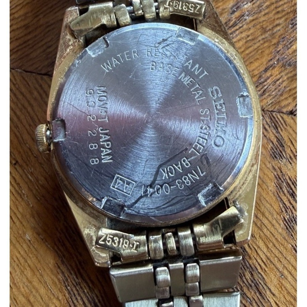Vintage Ladies' Watches All Running Anne Klein, Stauer, Seiko, Waltham Lot Of 4 - Picture 15 of 16